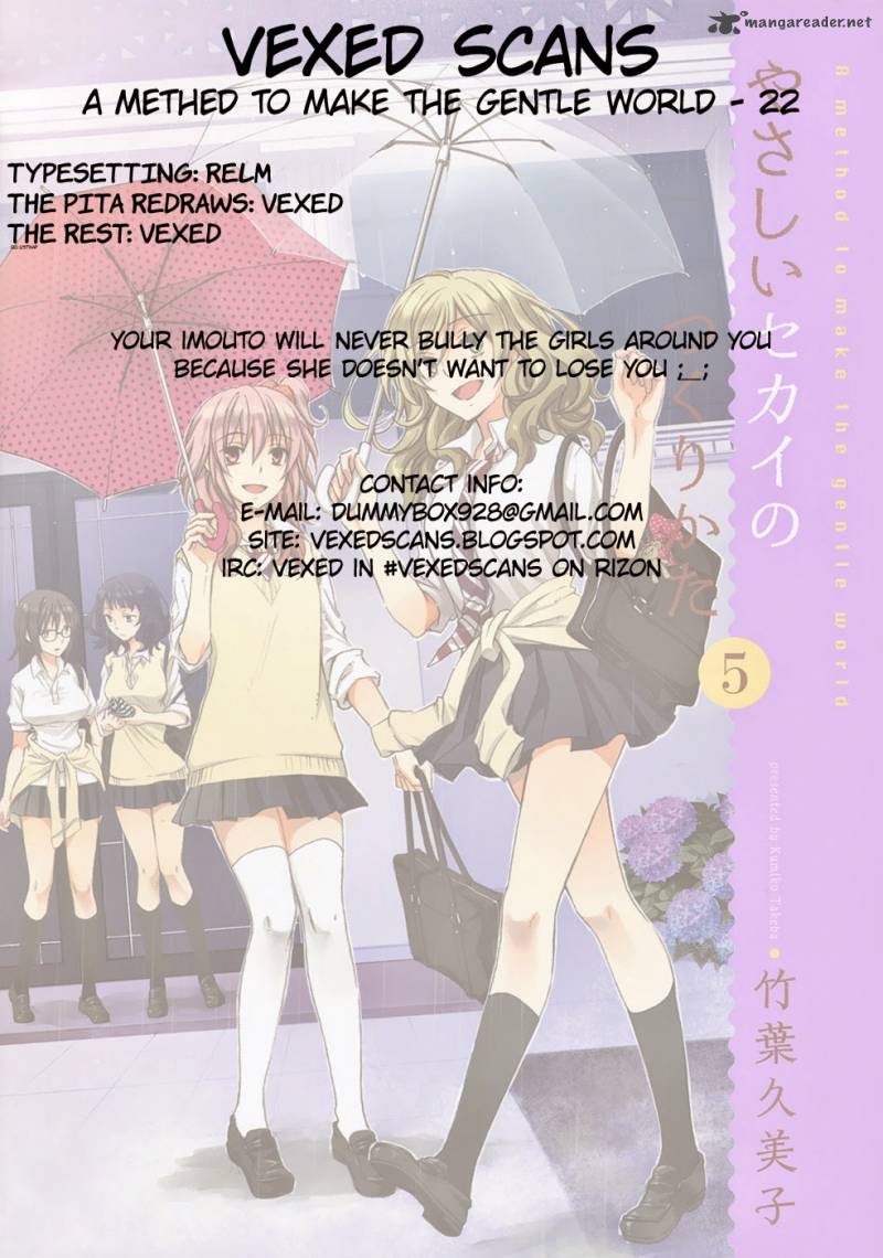 A Method To Make The World Gentle 22 29