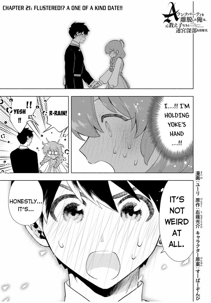 A Rank Party Wo Ridatsu Shita Ore Wa Moto Oshiego Tachi To Meikyuu Shinbu Wo Mezasu 21 1
