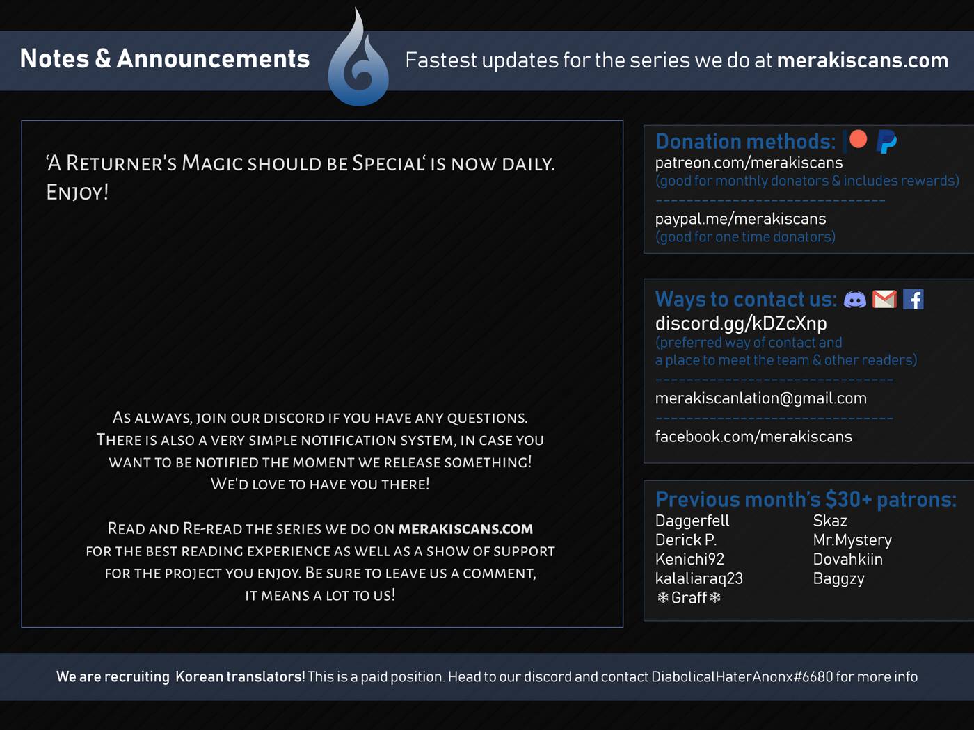 A Returners Magic Should Be Special 20 14