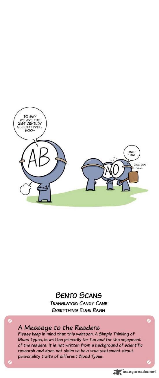 A Simple Thinking About Blood Types 2 10