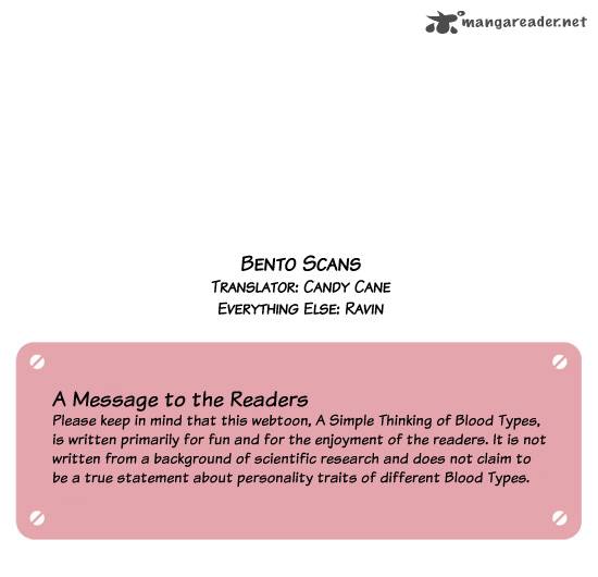 A Simple Thinking About Blood Types 3 9
