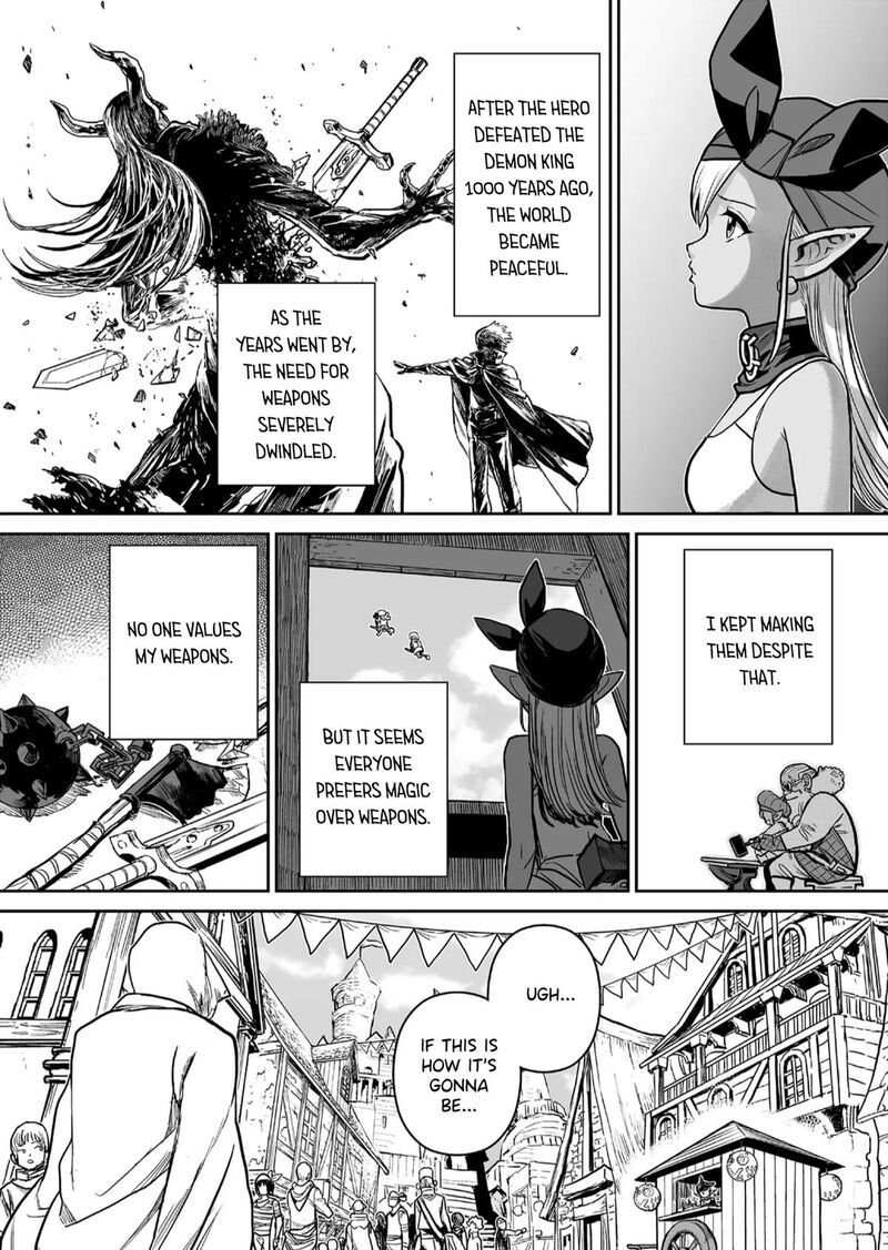 Abandoned Tsuyosugite Buki Ga Kowareru Yuusha To Buki Shokunin No Elf 1 16