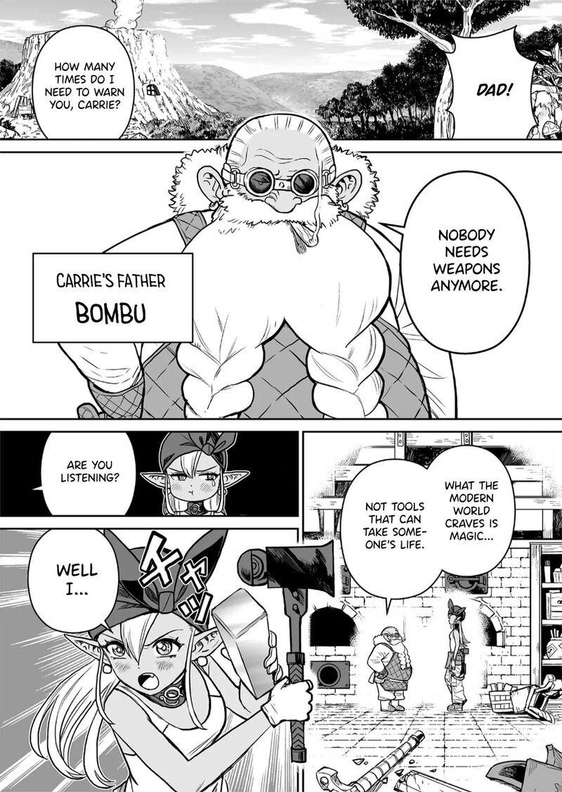 Abandoned Tsuyosugite Buki Ga Kowareru Yuusha To Buki Shokunin No Elf 1 5