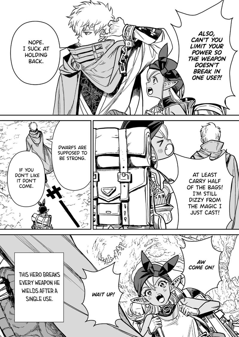 Abandoned Tsuyosugite Buki Ga Kowareru Yuusha To Buki Shokunin No Elf 2 25