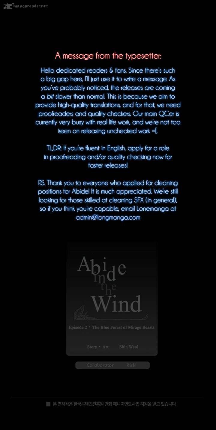 Abide In The Wind 33 21