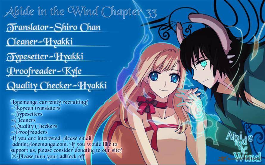 Abide In The Wind 33 22
