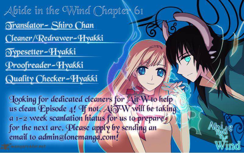 Abide In The Wind 61 1