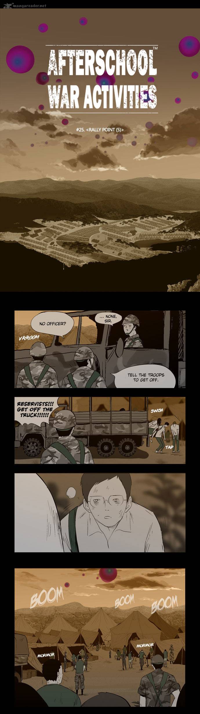 Afterschool Military Activity 25 10