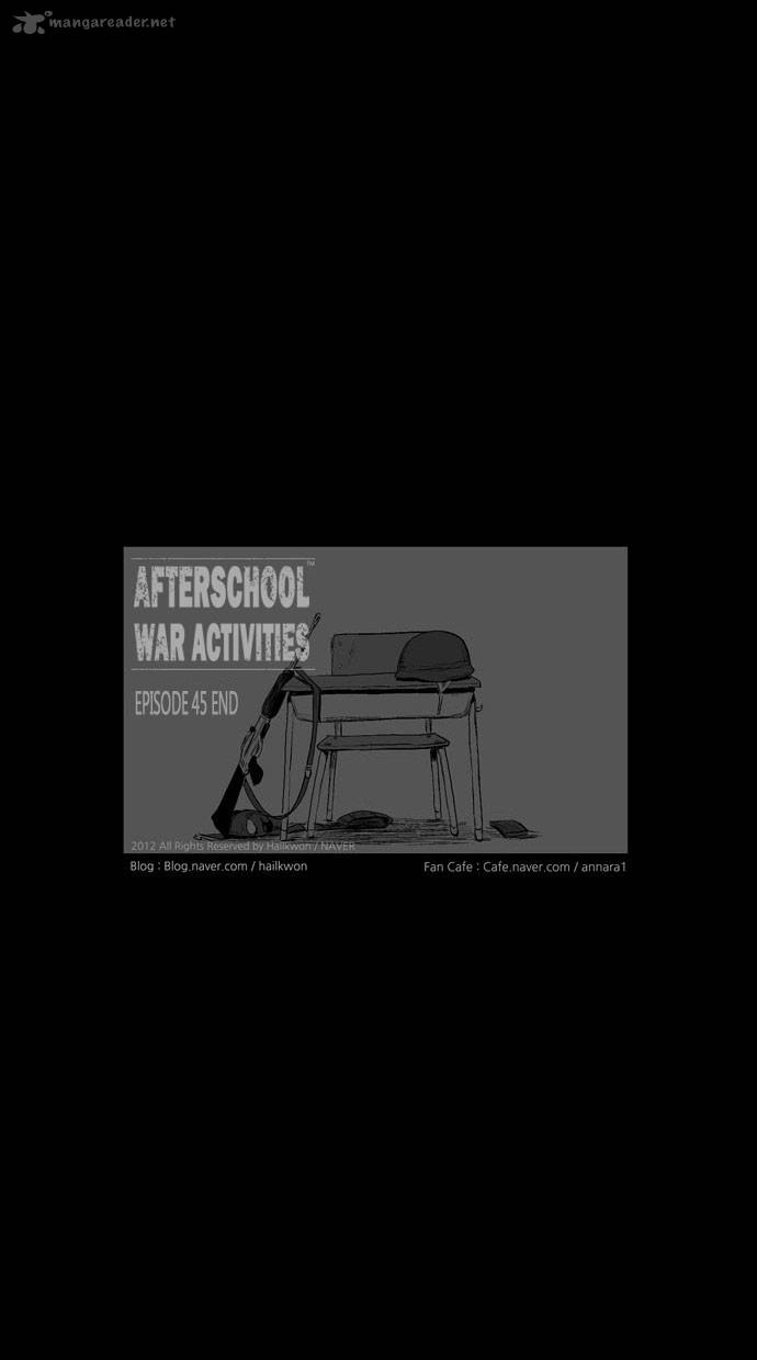 Afterschool Military Activity 45 15