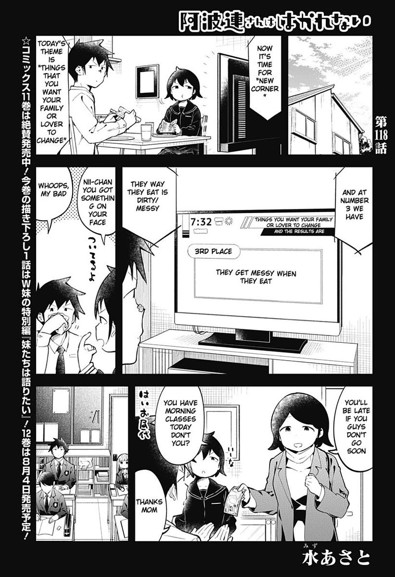 Aharen San Wa Hakarenai 118 1