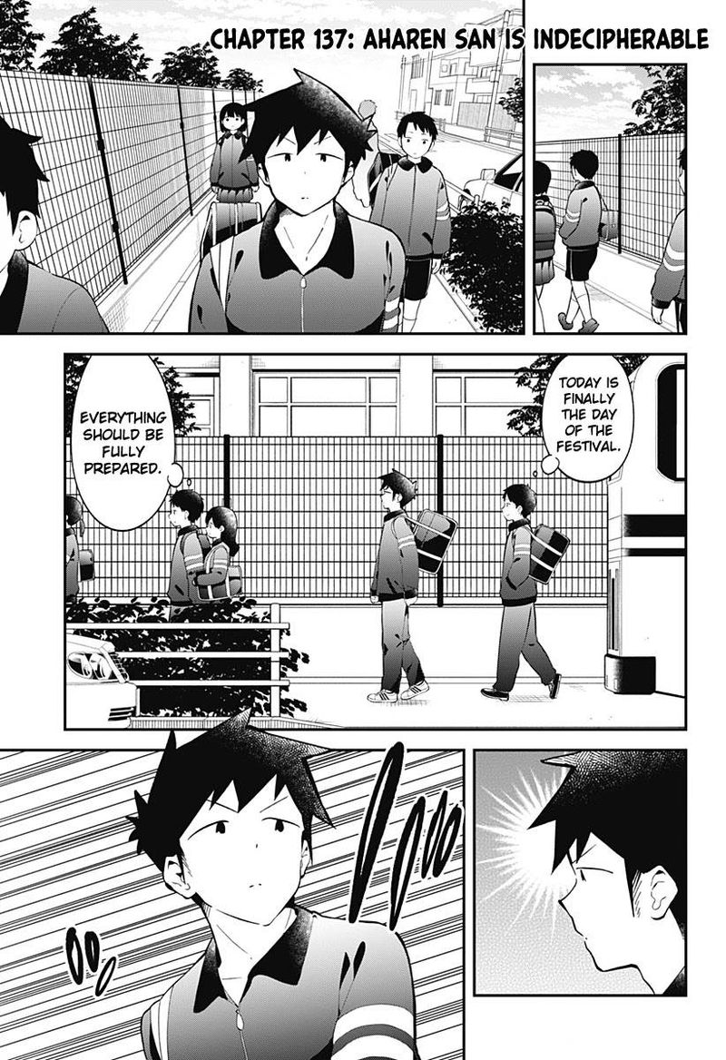Aharen San Wa Hakarenai 137 1