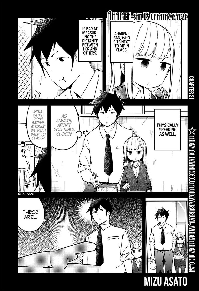 Aharen San Wa Hakarenai 21 2