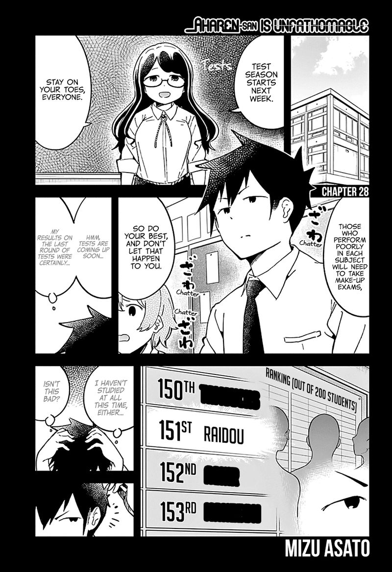 Aharen San Wa Hakarenai 28 3