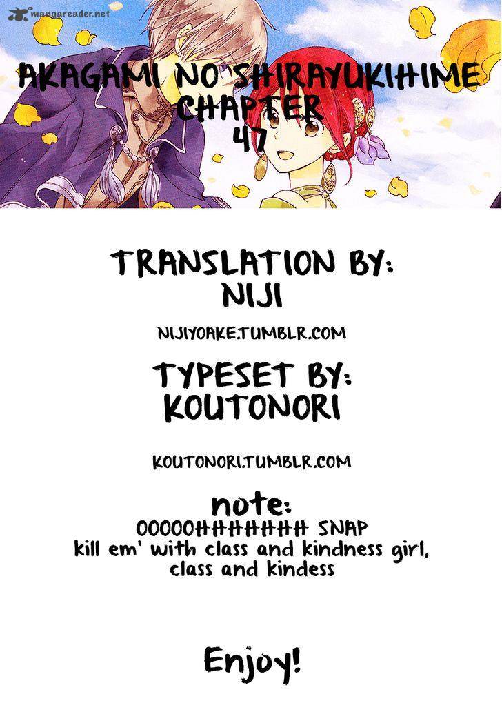 Akagami No Shirayukihime 47 1