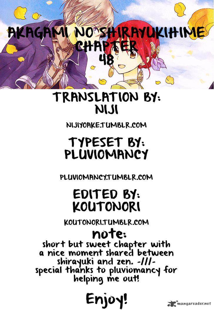 Akagami No Shirayukihime 48 1