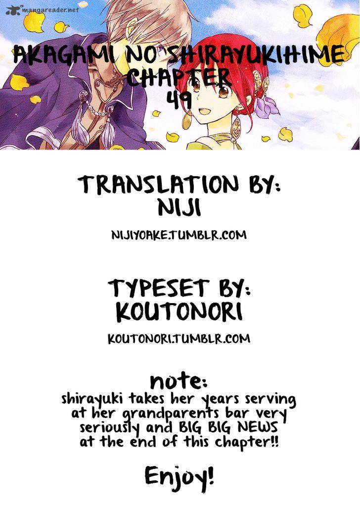 Akagami No Shirayukihime 49 1