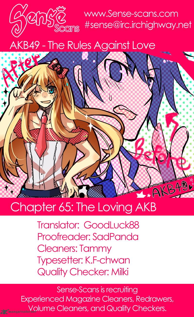 Akb49 Renai Kinshi Jourei 65 1