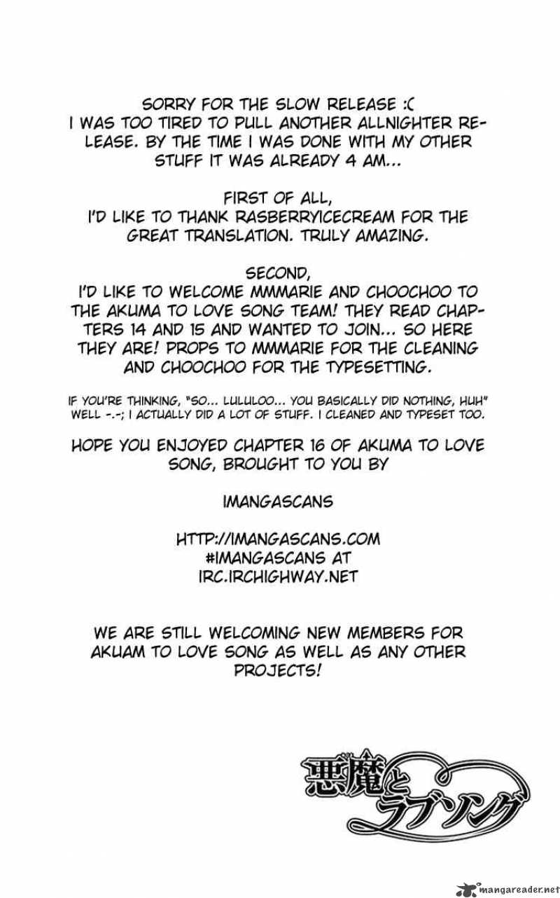 Akuma To Love Song 16 26
