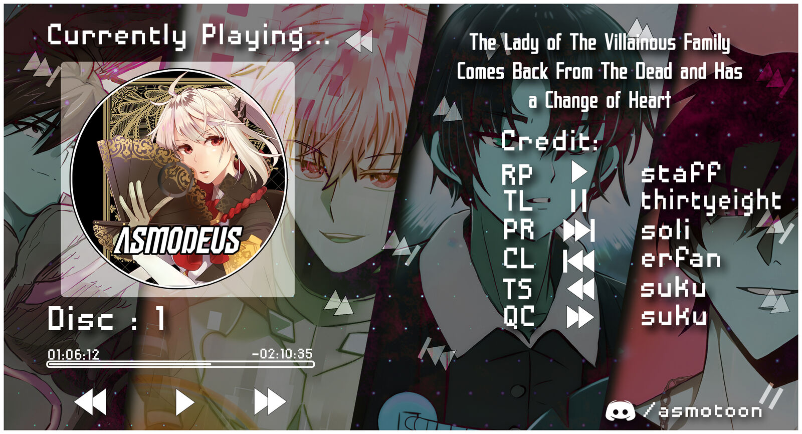 Akuyaku Ikka No Okugata Shi Ni Modori Shite Kokoro Wo Irekaeru 1 1