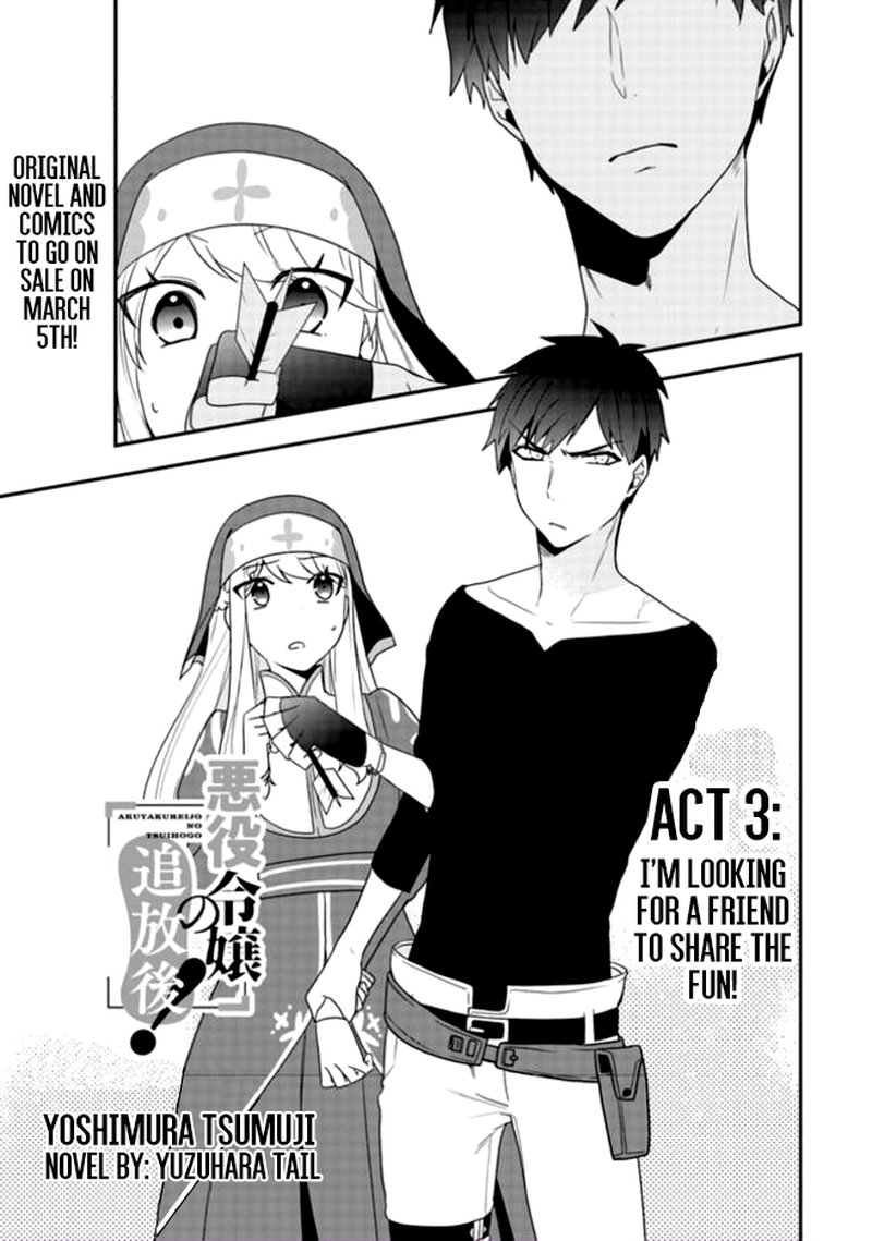 Akuyaku Reijou No Tsuihougo 3 1