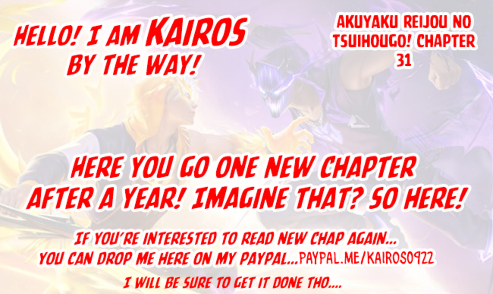 Akuyaku Reijou No Tsuihougo 31 1