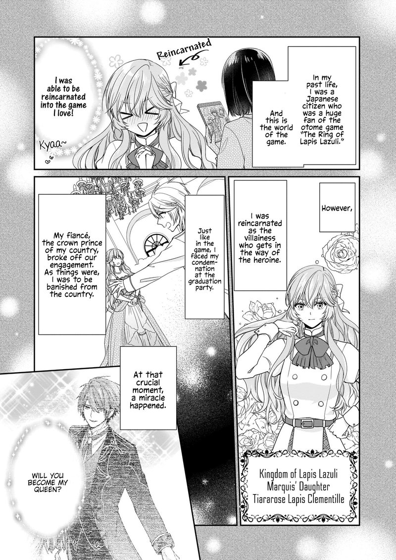 Akuyaku Reijou Wa Ringoku No Outaishi Ni Dekiai Sareru 13 3