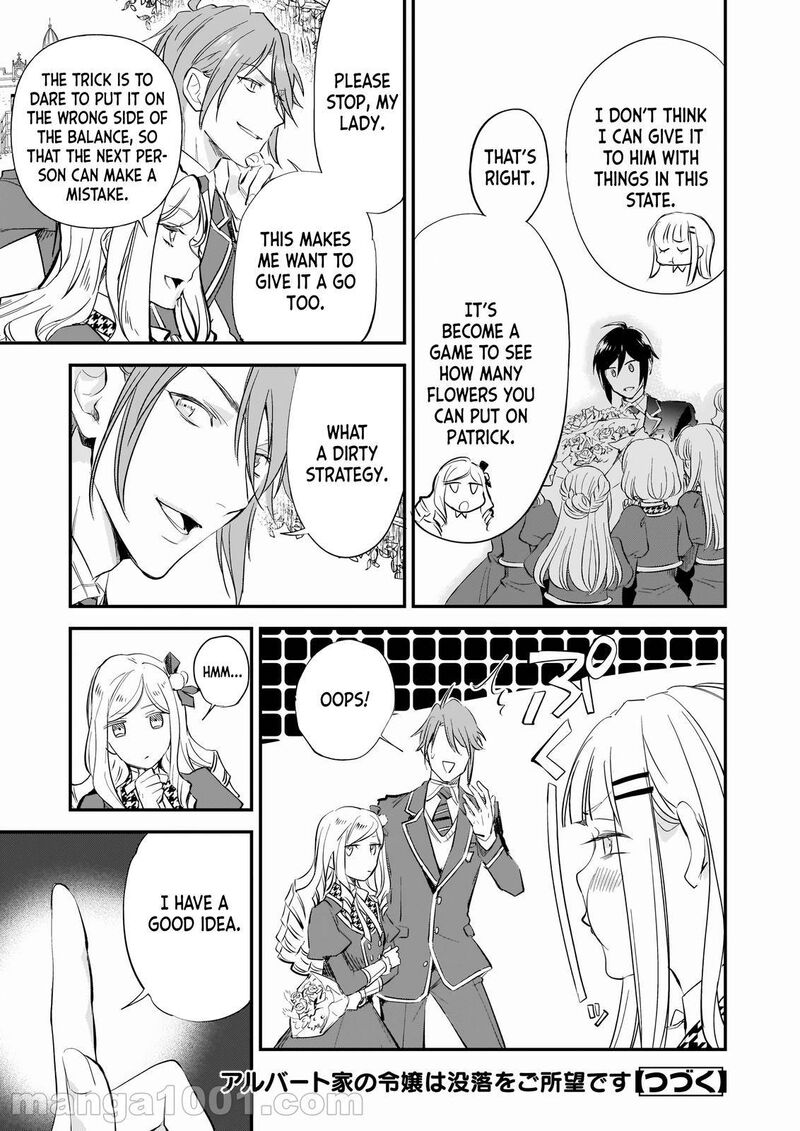 Albert Ke No Reijou Wa Botsuraku Wo Go Shomou Desu 15 11