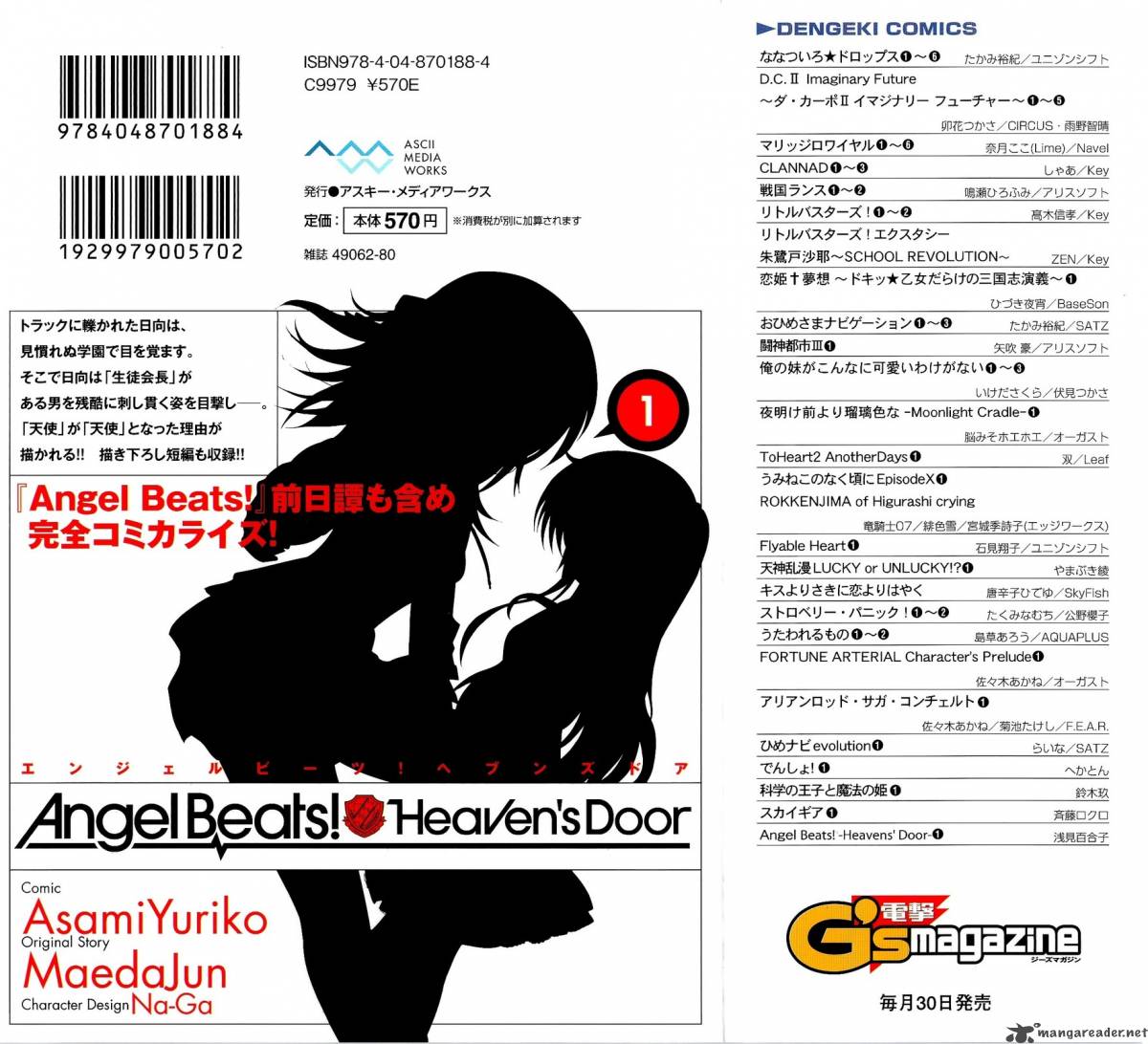 Angel Beats Heavens Door 1 3