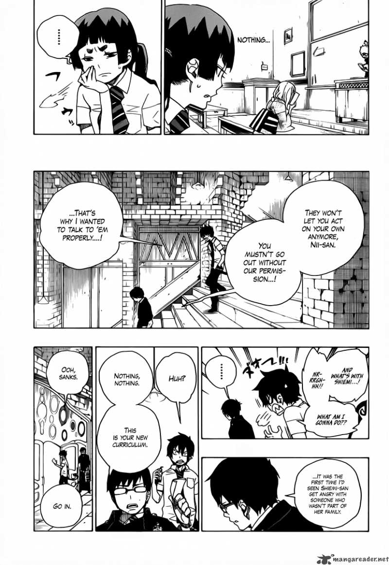 Ao No Exorcist 15 13