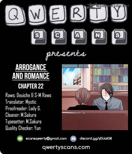 Arrogance And Romance 22 1