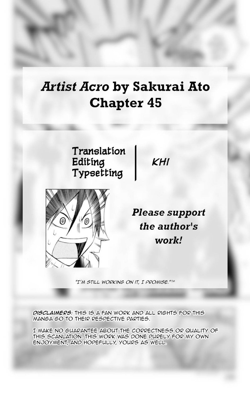 Artist Acro 45 3