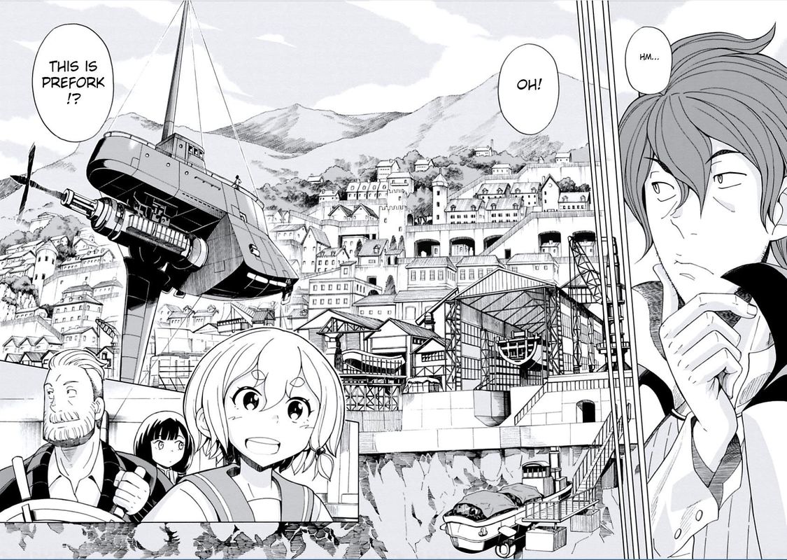 Asebi To Sora Sekai No Boukensha 9 10