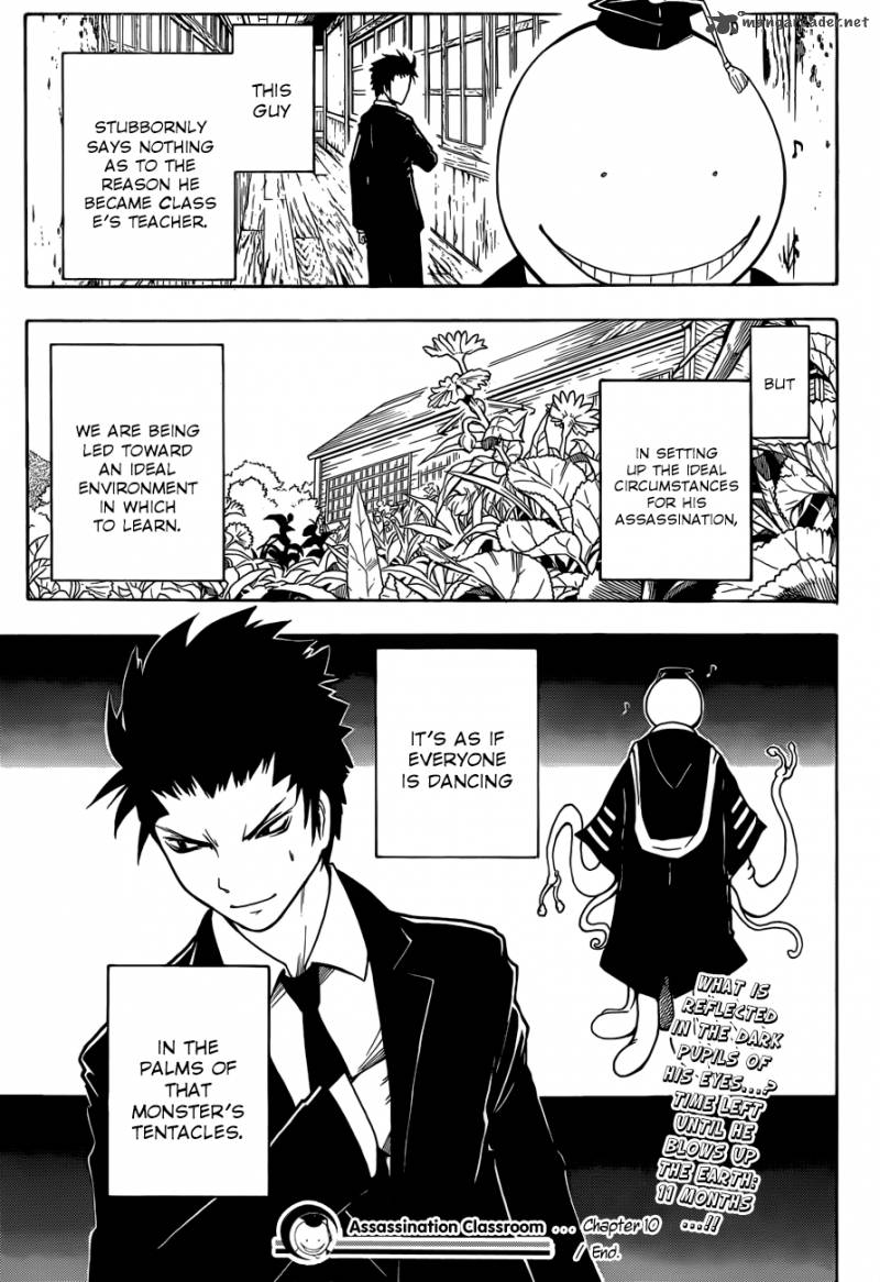 Assassination Classroom 10 22