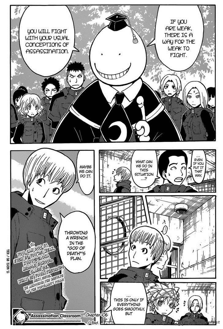 Assassination Classroom 106 19