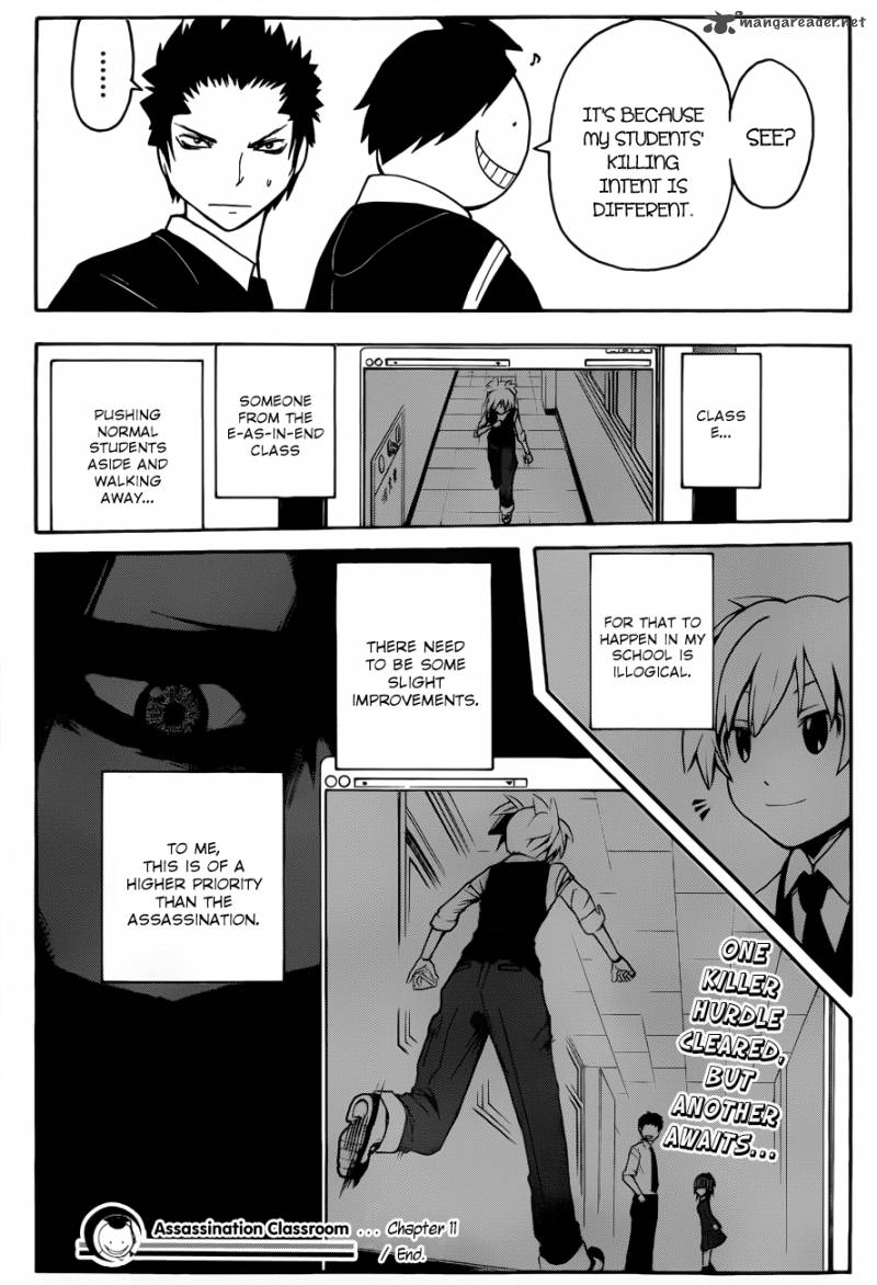Assassination Classroom 11 20