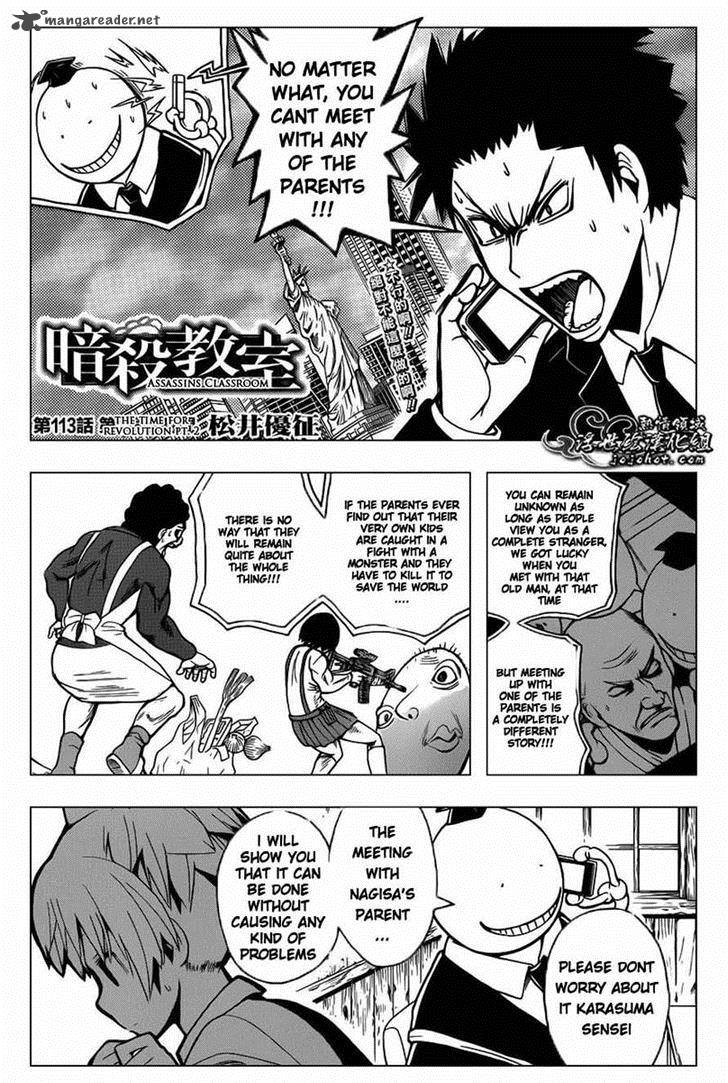 Assassination Classroom 113 1