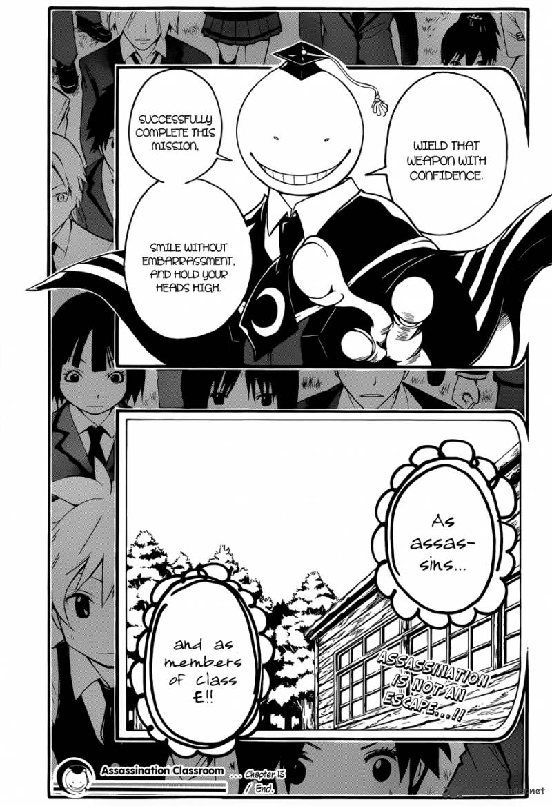 Assassination Classroom 13 20