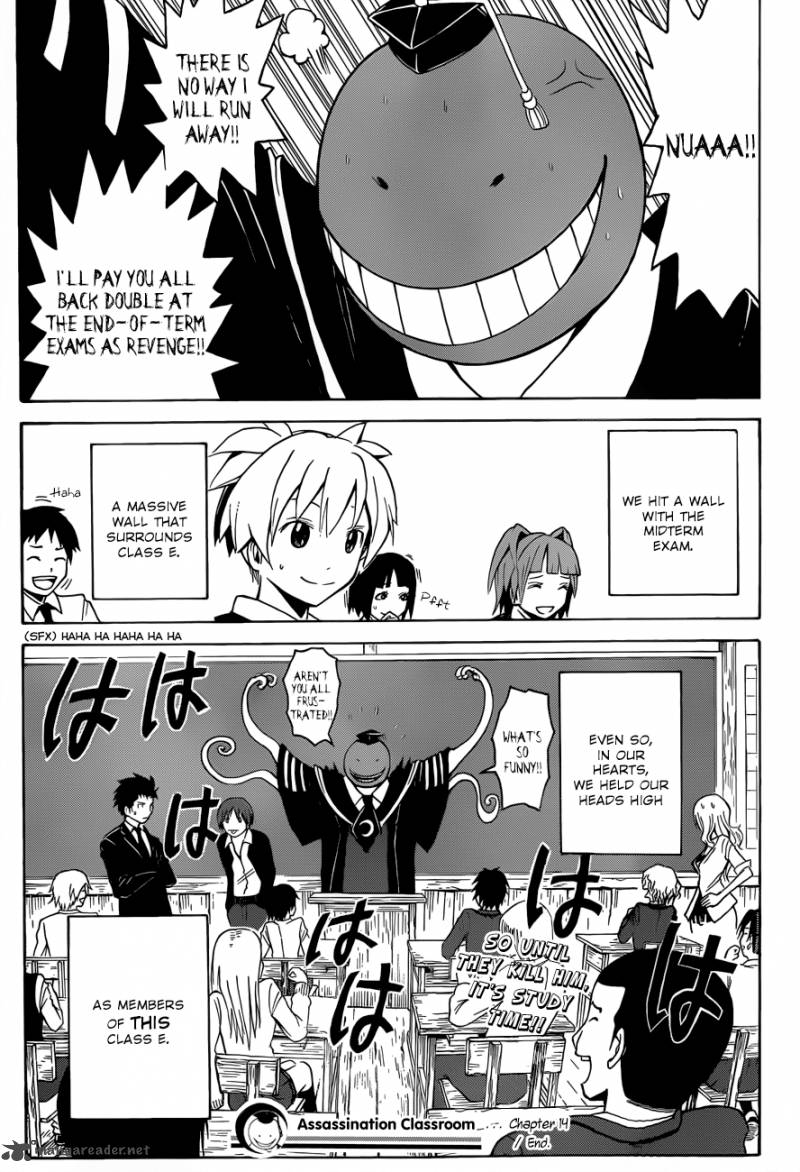 Assassination Classroom 14 20