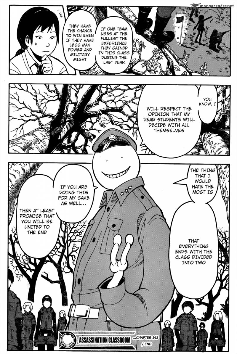 Assassination Classroom 143 20