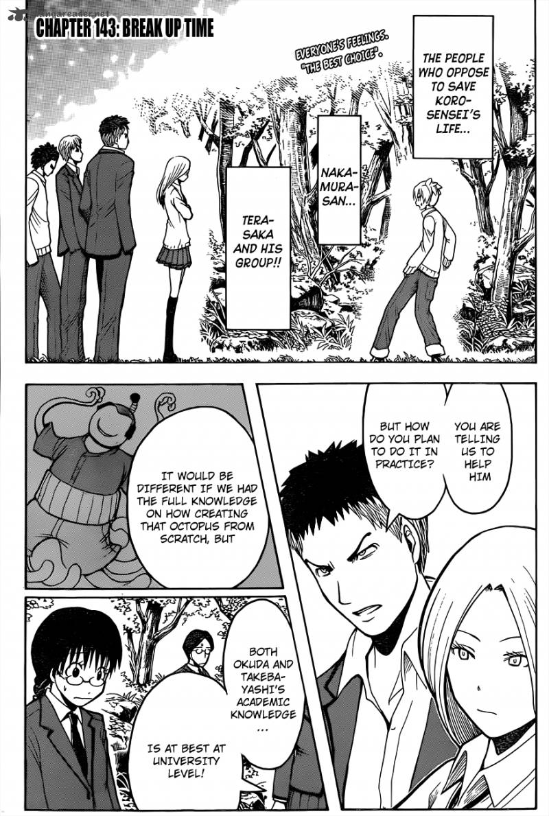 Assassination Classroom 143 3