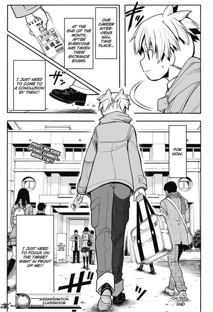 Assassination Classroom 155 19