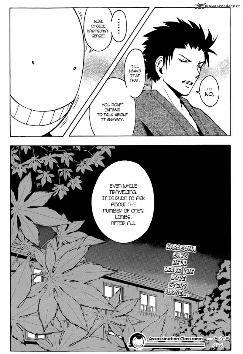 Assassination Classroom 19 20