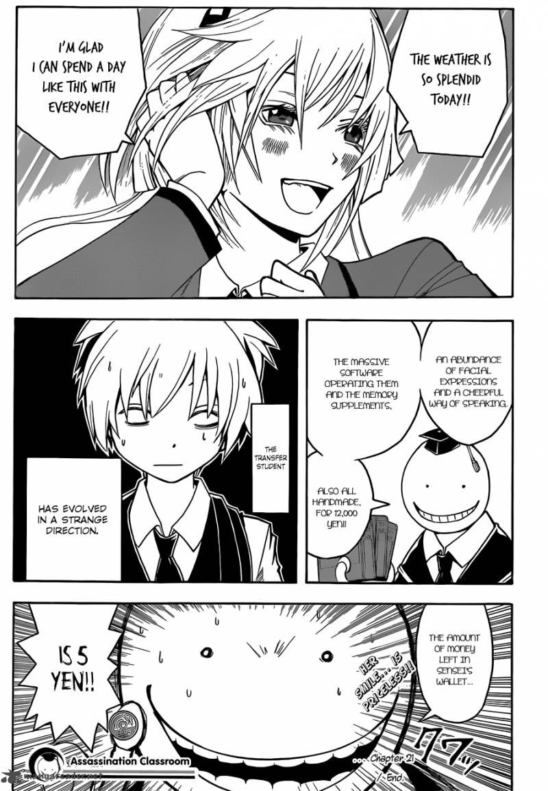 Assassination Classroom 21 20