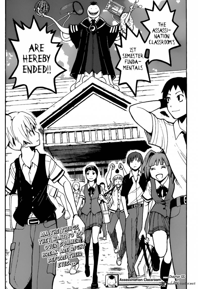 Assassination Classroom 55 20