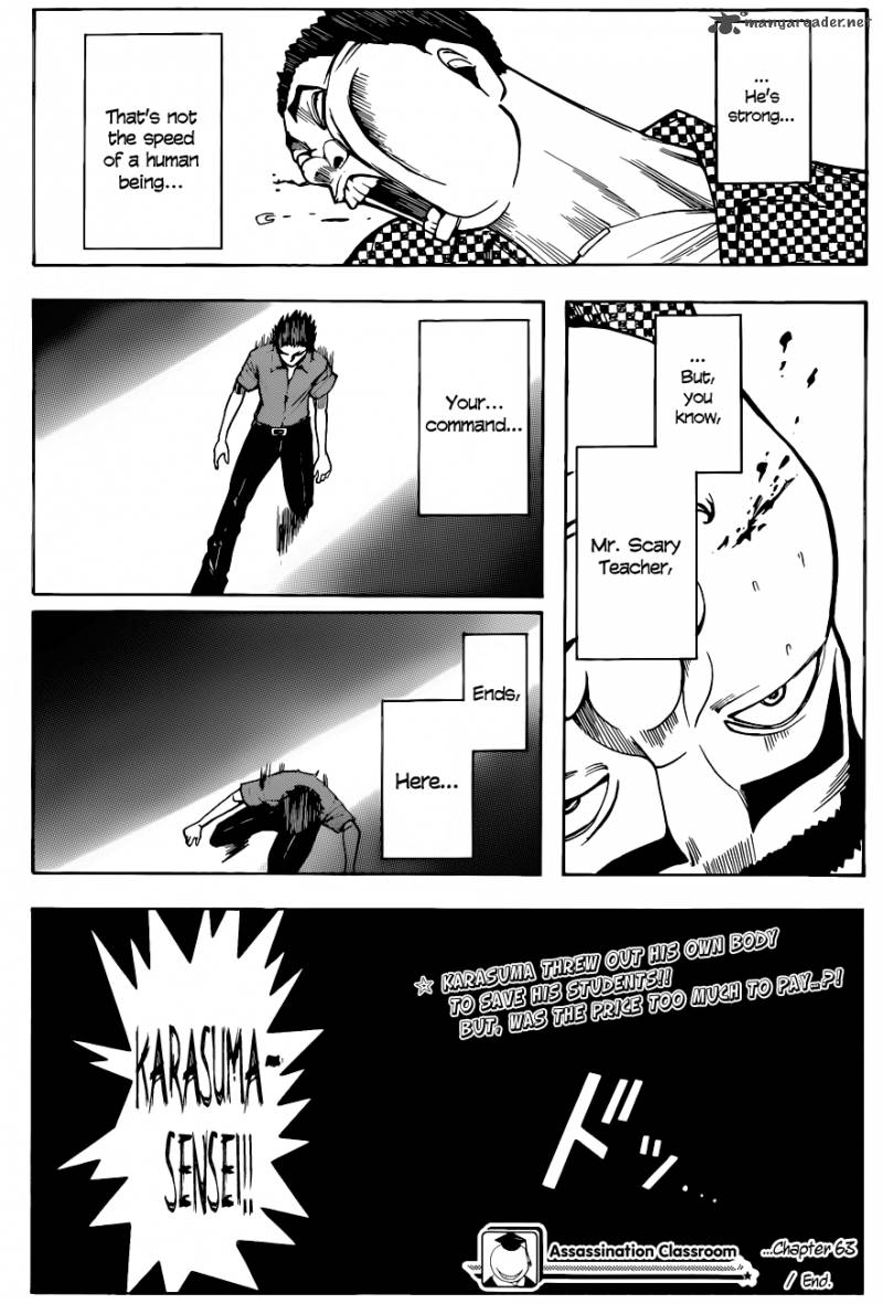 Assassination Classroom 63 20