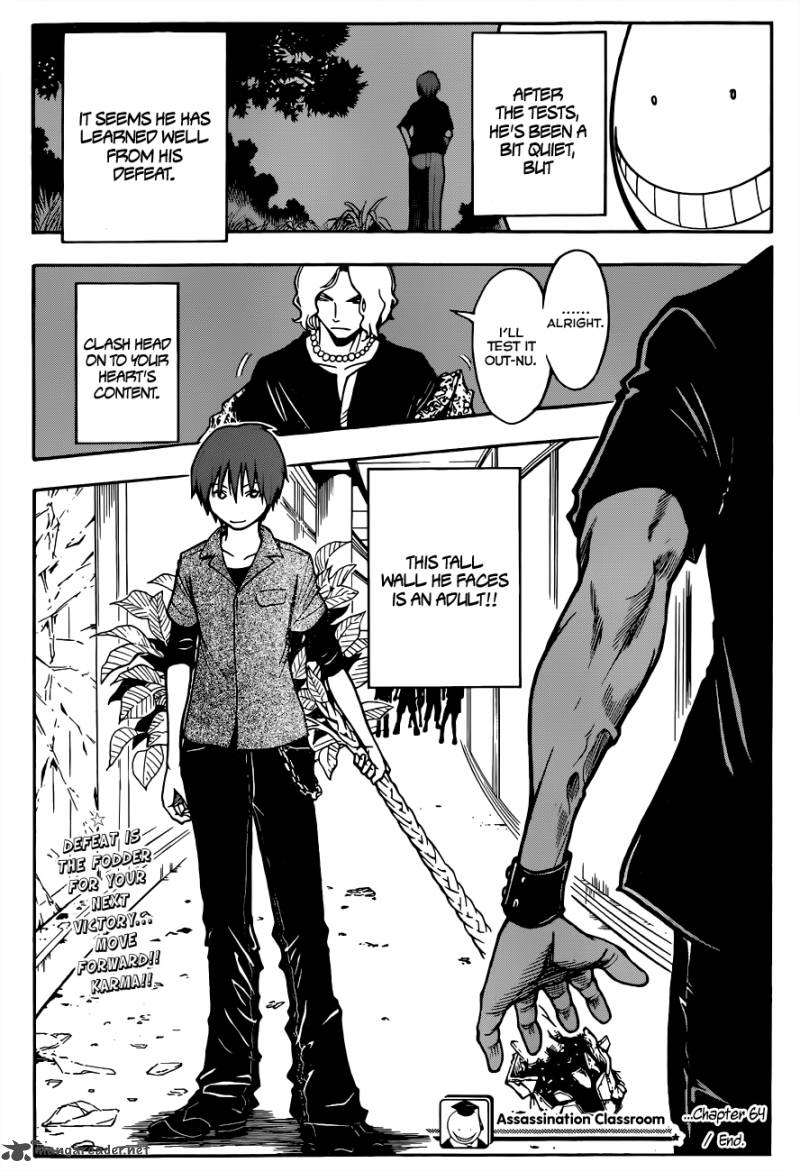 Assassination Classroom 64 20