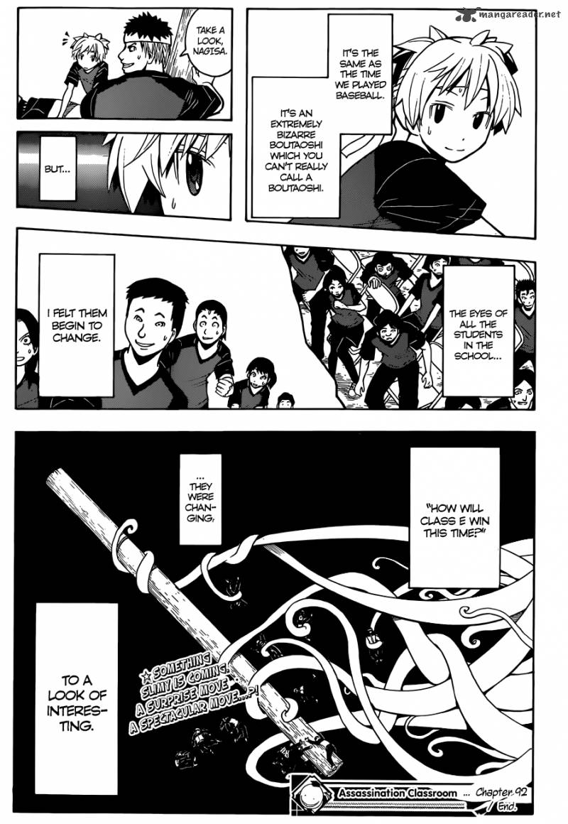 Assassination Classroom 92 20