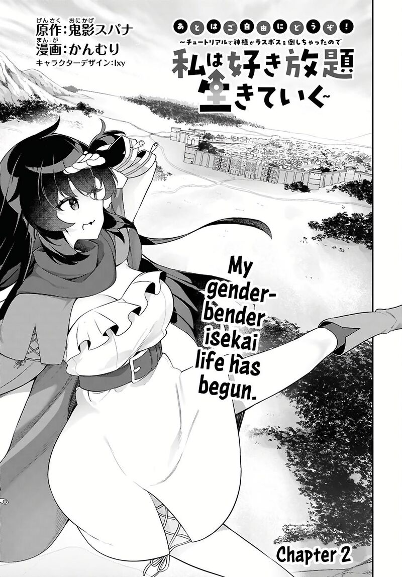 Ato Wa Gojiyuu Ni Douzo Tutorial De Kamisama Ga Last Boss Taoshichatta Node Watashi Wa Suki Houdai Ikiteiku 2 5