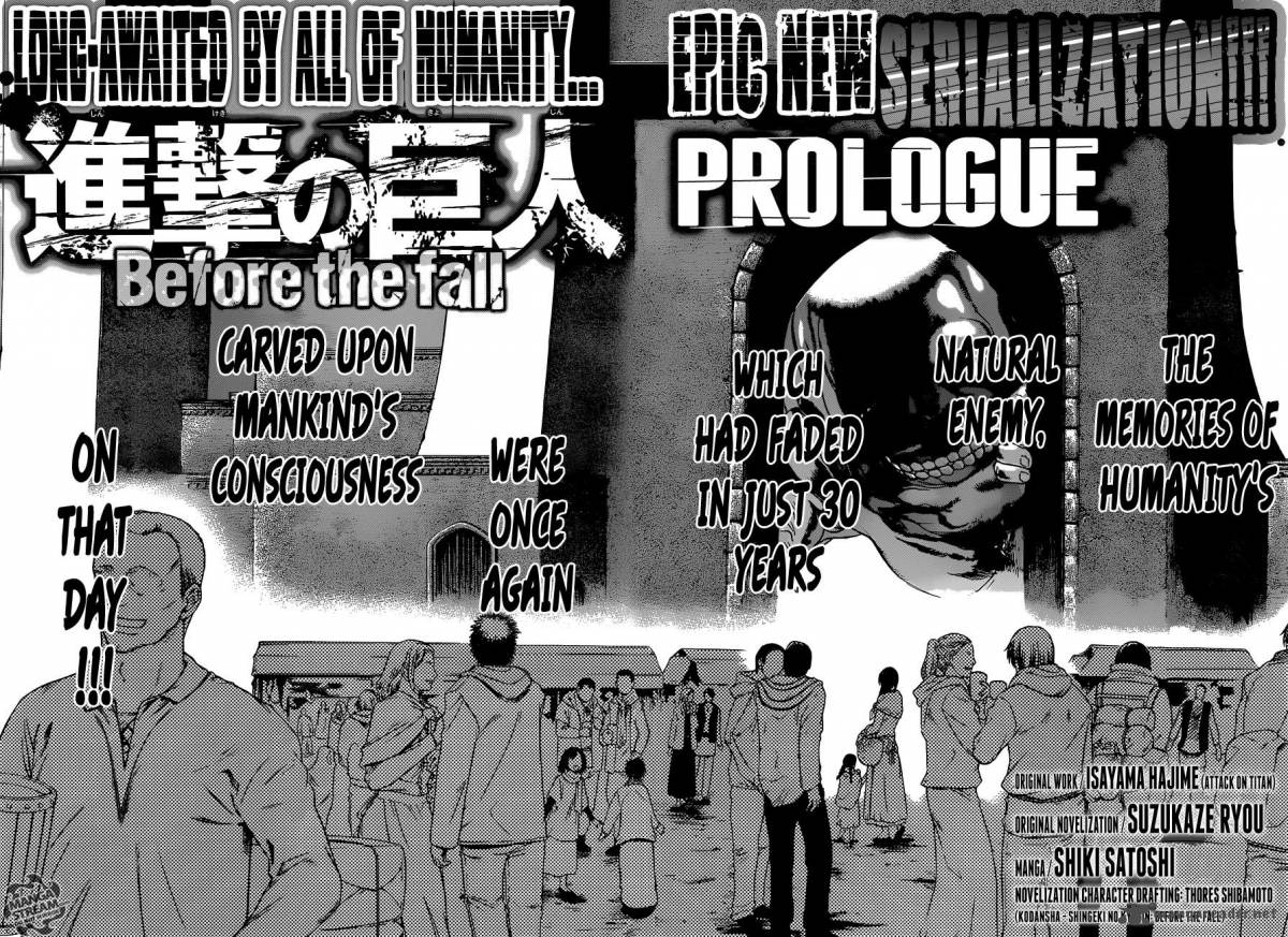Attack On Titan Before The Fall 1 2
