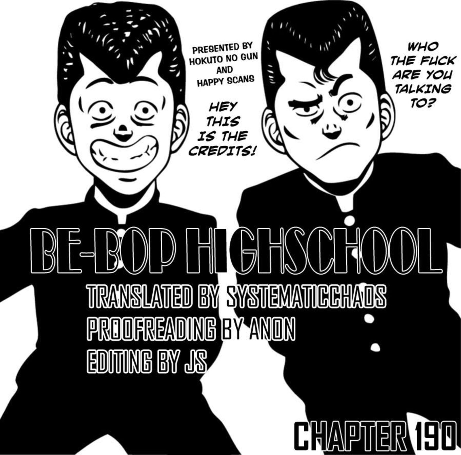 Be Bop High School 190 45